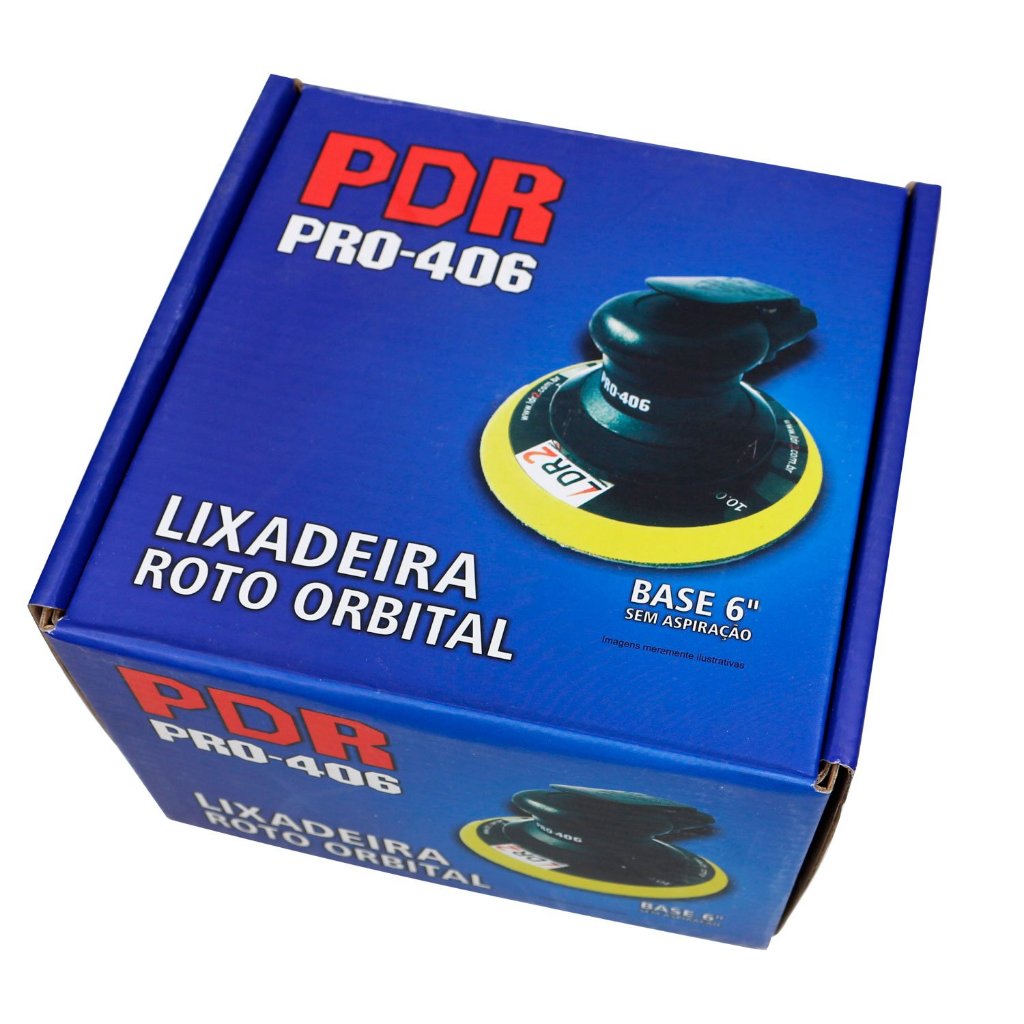 Lixadeira Roto Orbital 6" Sem Aspiração PDR - PRO406