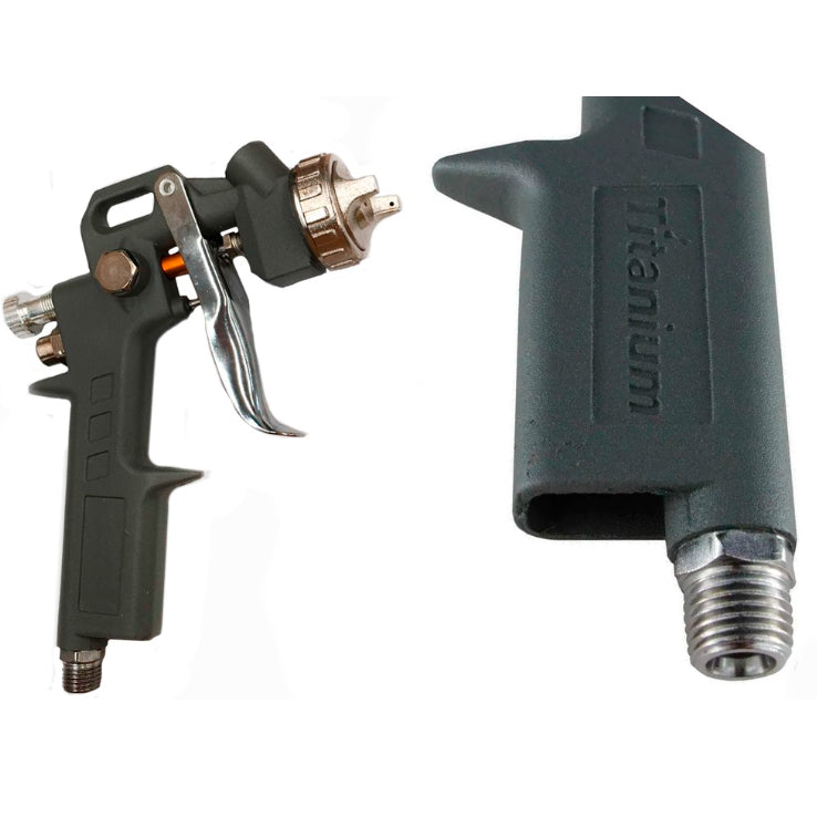 KIT PISTOLA PINTURA POR GRAVIDADE TITANIUM