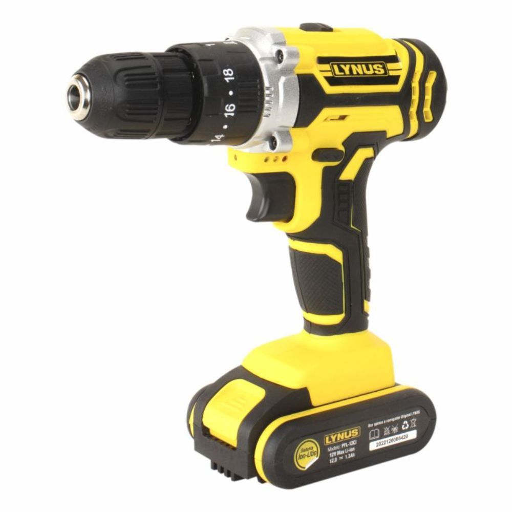 Parafusadeira Furadeira Lynus 12V PFL-12CI 000003800