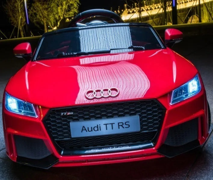 Carro Elétrico AUDI TT RS R/C Vermelho Controle Remoto Bel
