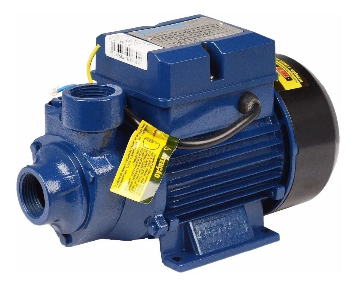 001885 Motobomba Std Periferica 1cv 60hz Biv Ics-100ab Eletroplas