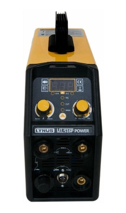 Inversora de Solda LIT-516P - MMA/TIG/CUT 220V - Lynus