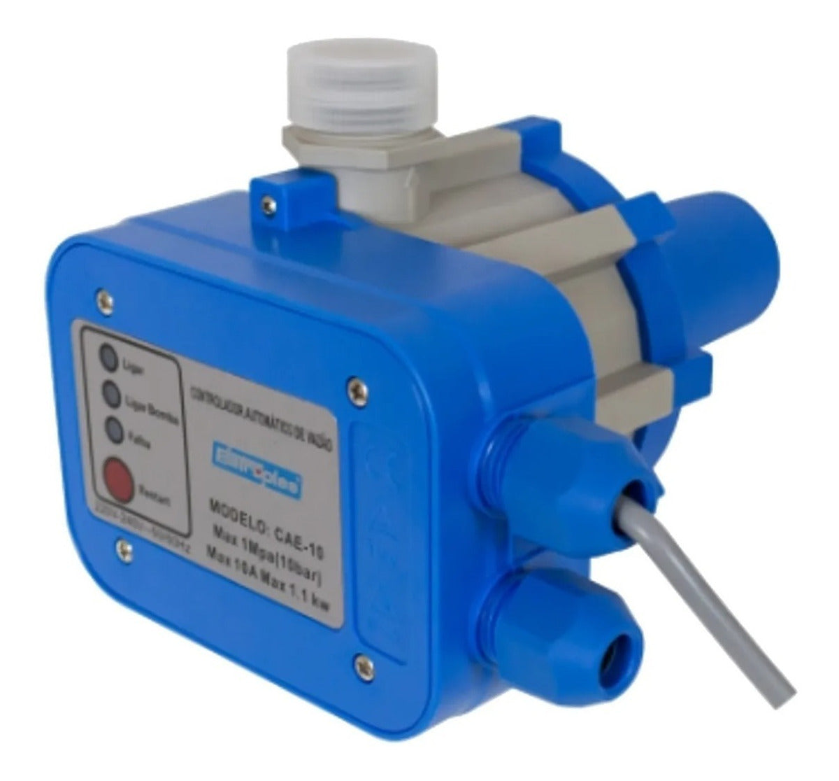 Controlador Automático de Pressão Mon 110V CAE-10 Eletroplas