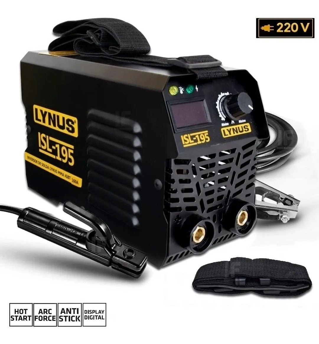 INVERSOR DE SOLDA ISL-195S 160A 220V LYNUS - 140359