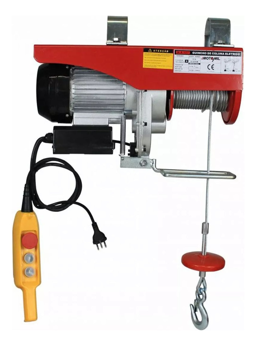 GUINCHO COLUNA ELETRICO 500/1000 H-A 107-1 220V-60 MOTOMIL - 422860