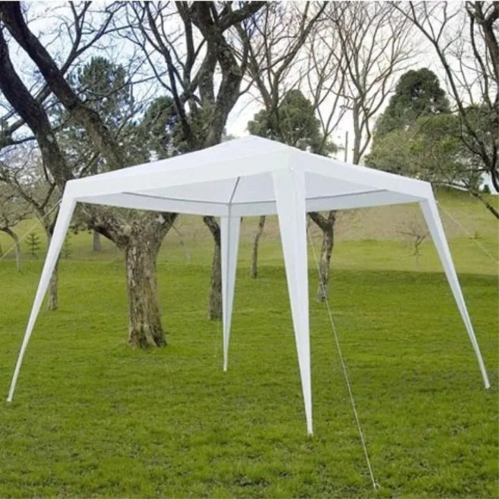 TENDA GAZEBO 3MX3M POLIETILENO BRANCA - BEL 301201