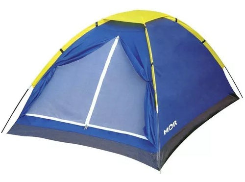 Barraca De Camping 2 Pessoas Verde Impermeável C/ Bolsa Mor