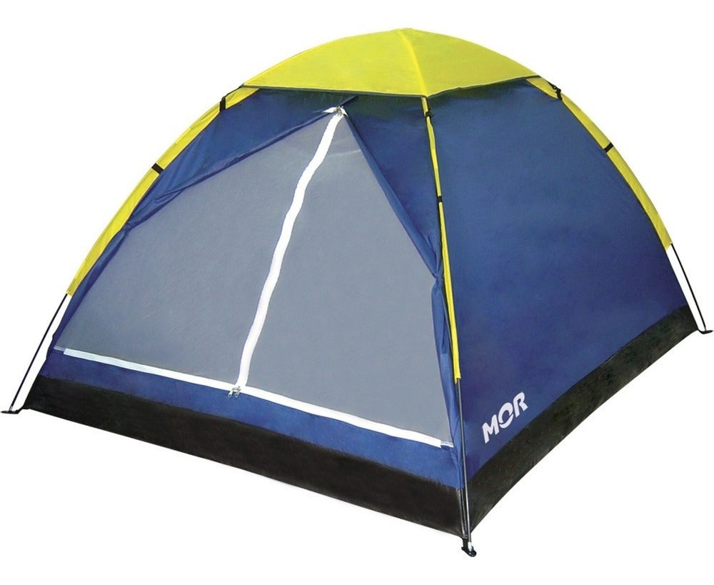 Barraca De Camping 2 Pessoas Verde Impermeável C/ Bolsa Mor