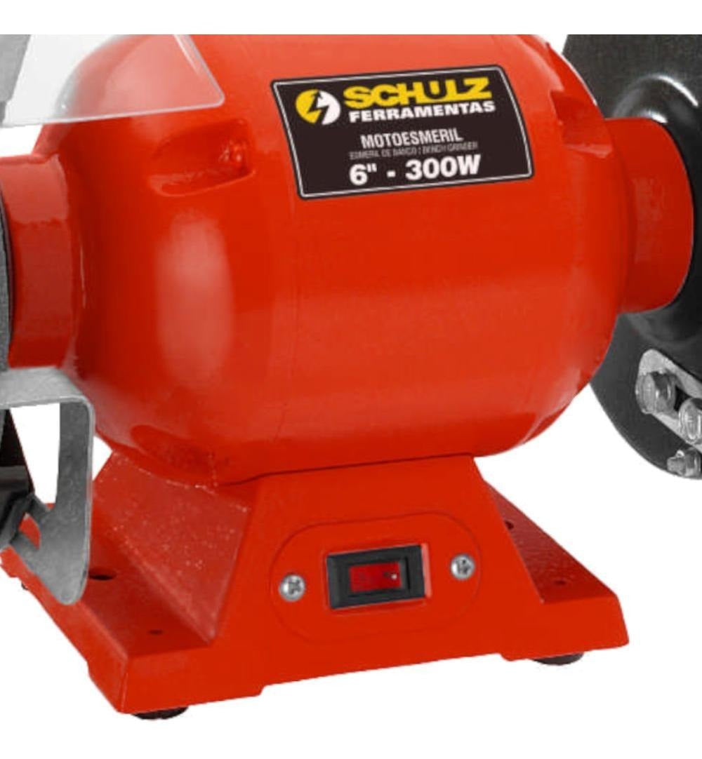 Motoesmeril de Bancada 6" 300W - 60HZ - 127V 91102540 Schulz