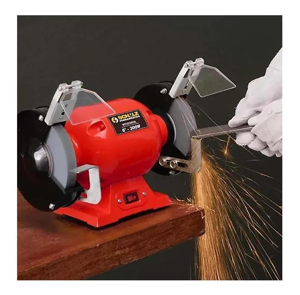 Motoesmeril de Bancada 6" 300W - 60HZ - 127V 91102540 Schulz