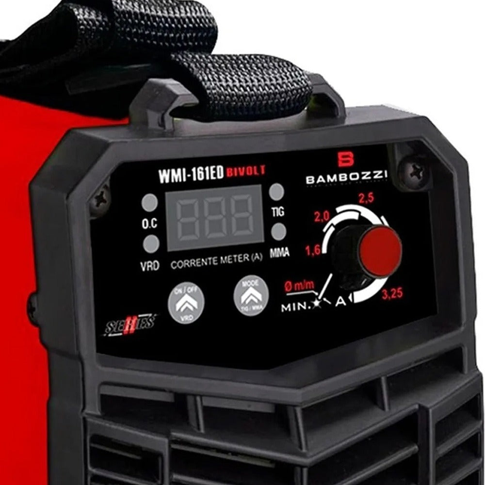 INVERSORA DE SOLDA WMI 161 ED BIVOLT BAMBOZZI 000299000504