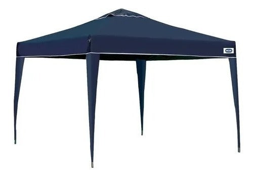 Gazebo X-Flex Oxford com Silvercoating 3m x 3m Azul - Mor