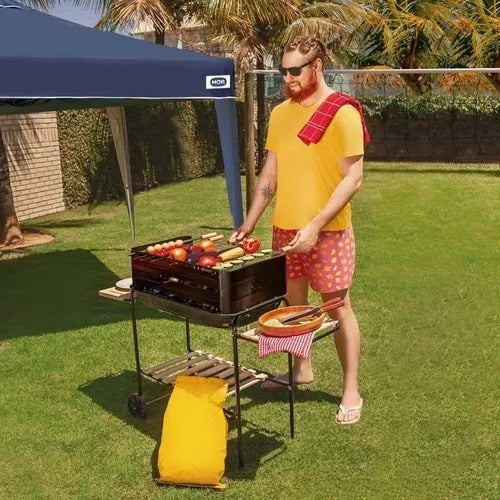 Gazebo X-Flex Oxford com Silvercoating 3m x 3m Azul - Mor