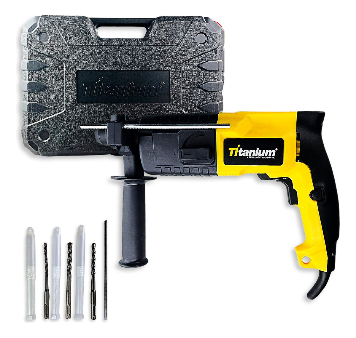 Martelete Rompedor 650W - 127V - 07640 - Titanium