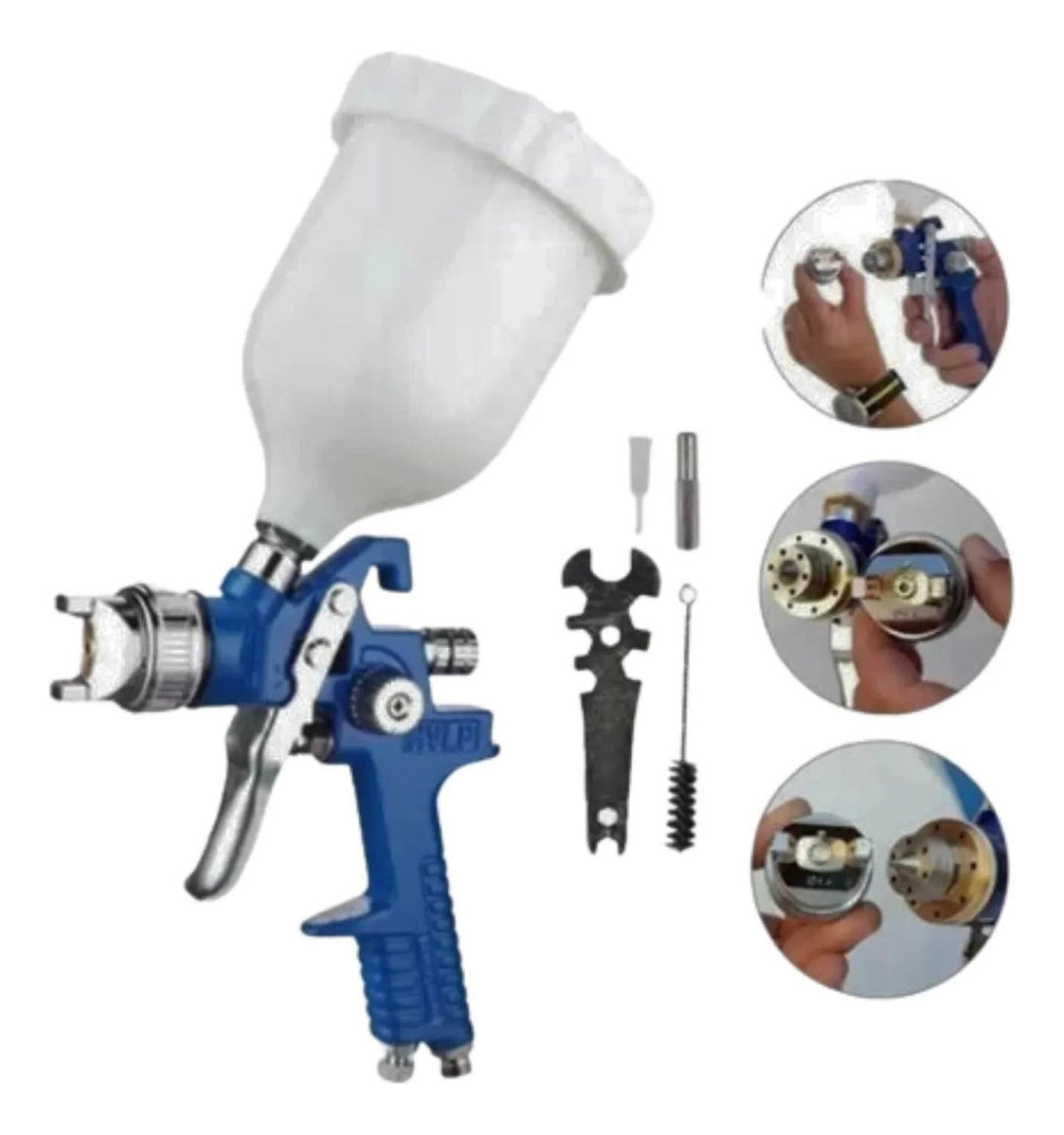 PISTOLA HVLP 600ML CH HG-50 BLUE CH HG-50 BLUE CHIAPERINI