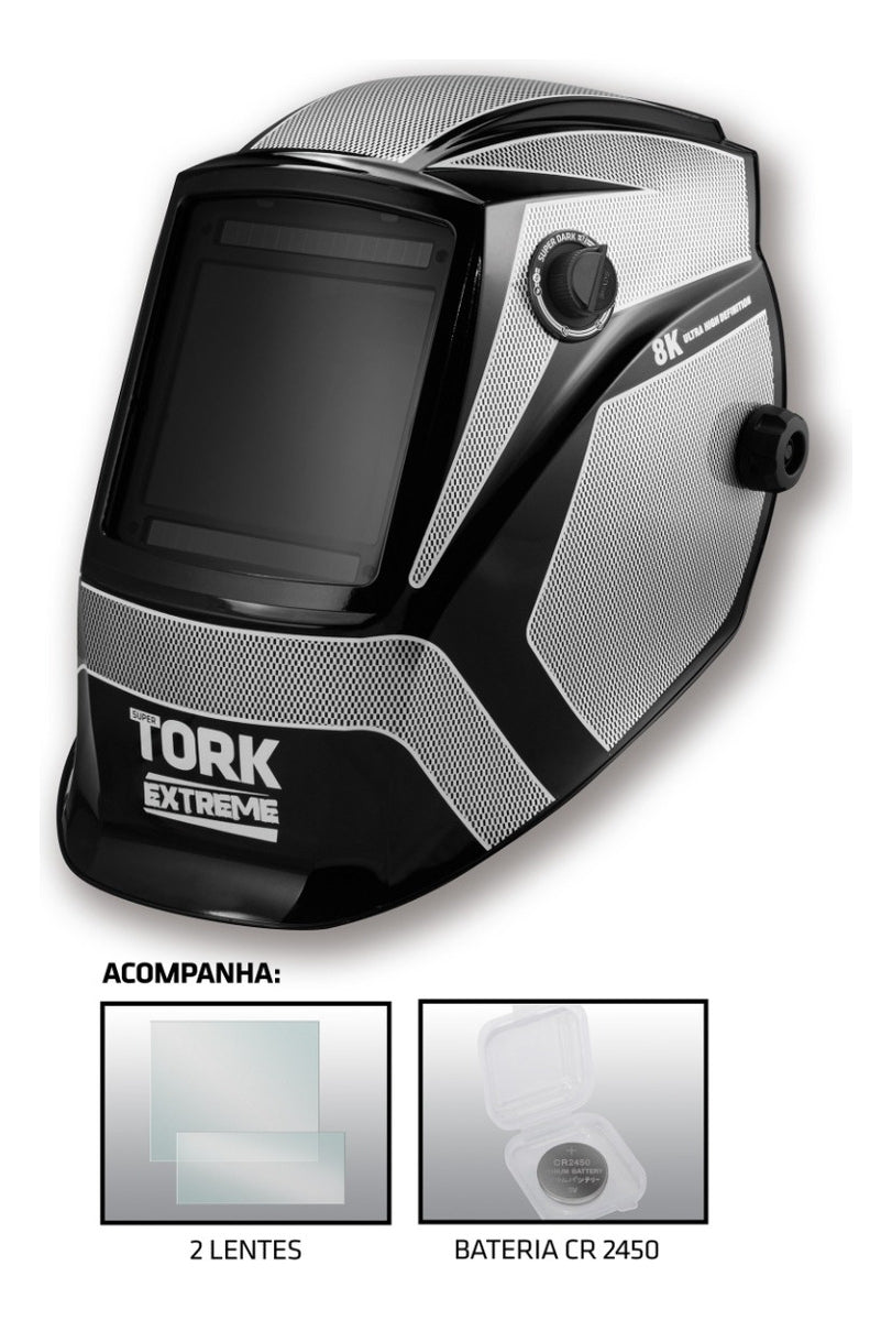 Máscara de Solda - Big Solar - Com Esc. Automático 8K Tork