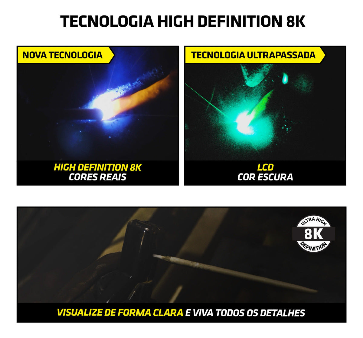 Máscara de Solda - Big Solar - Com Esc. Automático 8K Tork