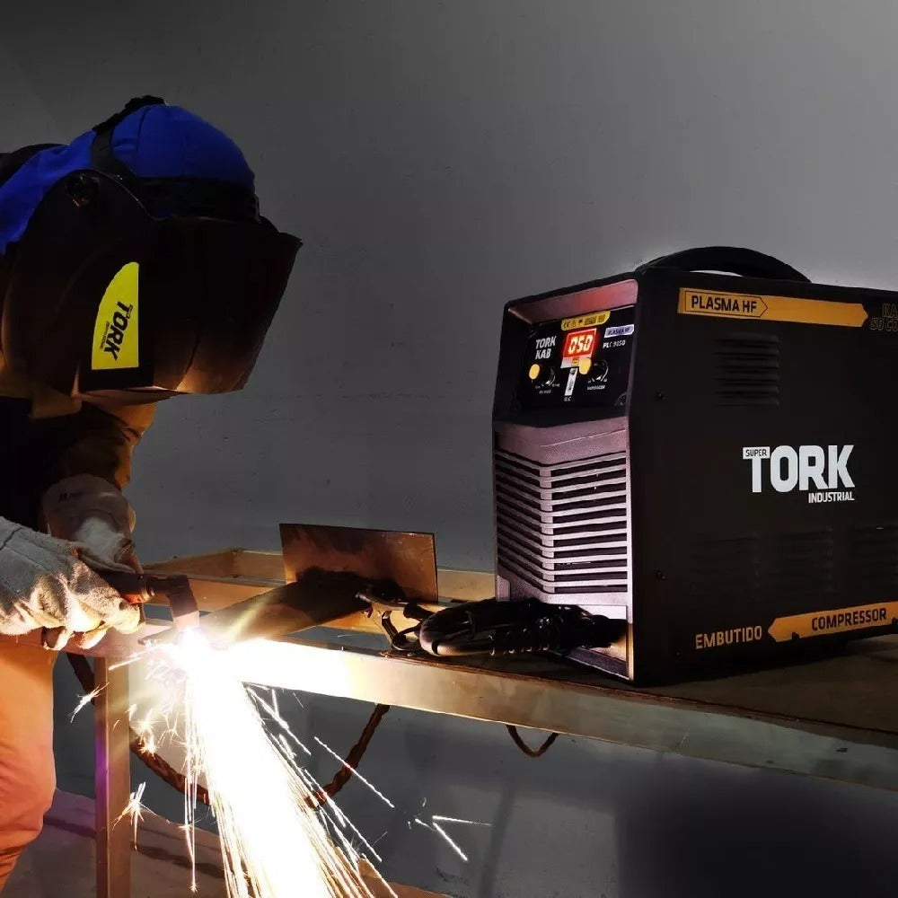 INVERSOR PLASMA 50AM C/ COMPRESSOR EMB. PLC 9050 TORK