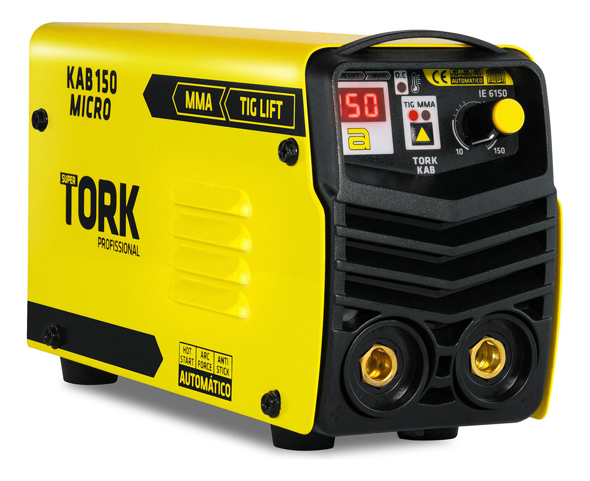 Máquina Solda Inversora Super Profissional Kab150 220V Tork