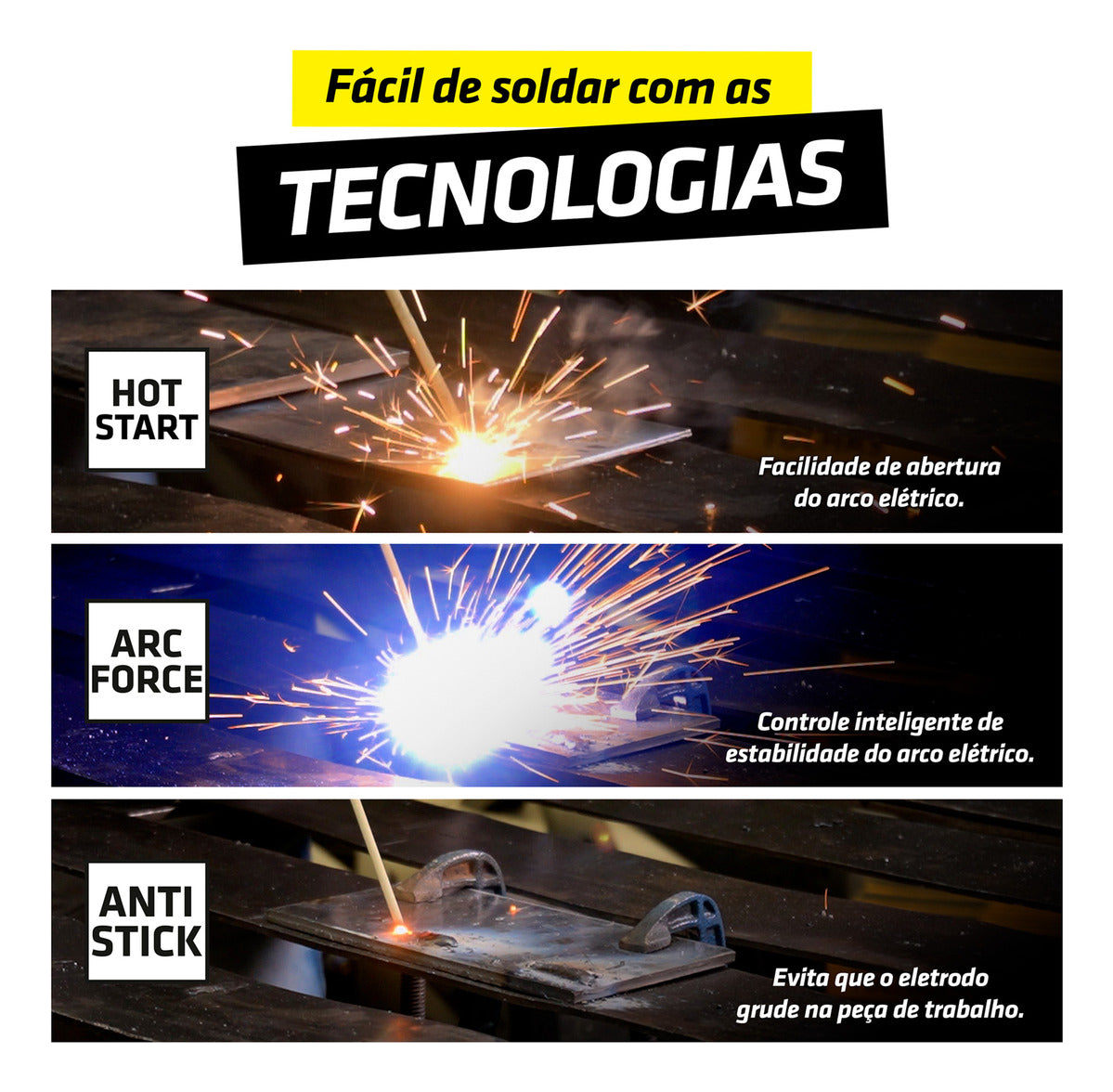 Máquina Solda Inversora Super Profissional Kab150 220V Tork