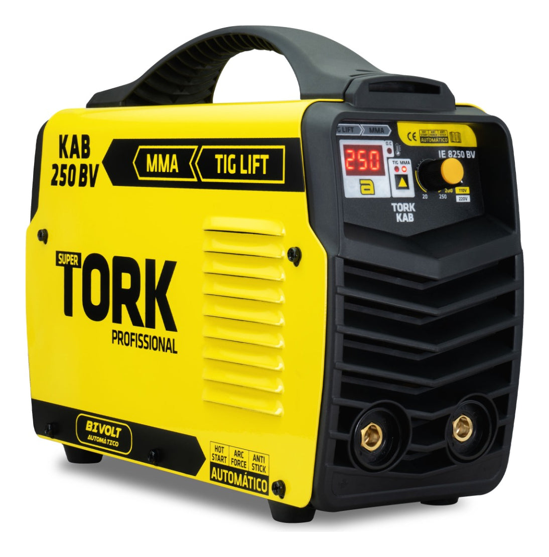 Inversor MMA 250 Amperes Bivolt KAB-250 IE-8250-BV - Tork
