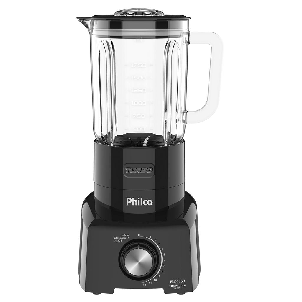 Liquidificador Philco PLQ1350 Turbo Glass Pro Maxx 6 127v 1200W