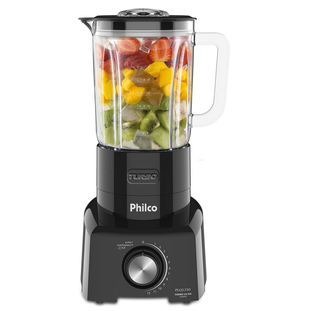 Liquidificador Philco PLQ1350 Turbo Glass Pro Maxx 6 220v 1200W