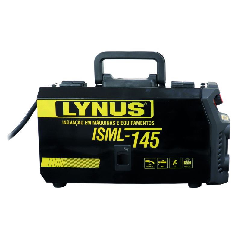 INVERSORA DE SOLDA MULTIPROCESSOS ISML-145 220V LYNUS - 000000550