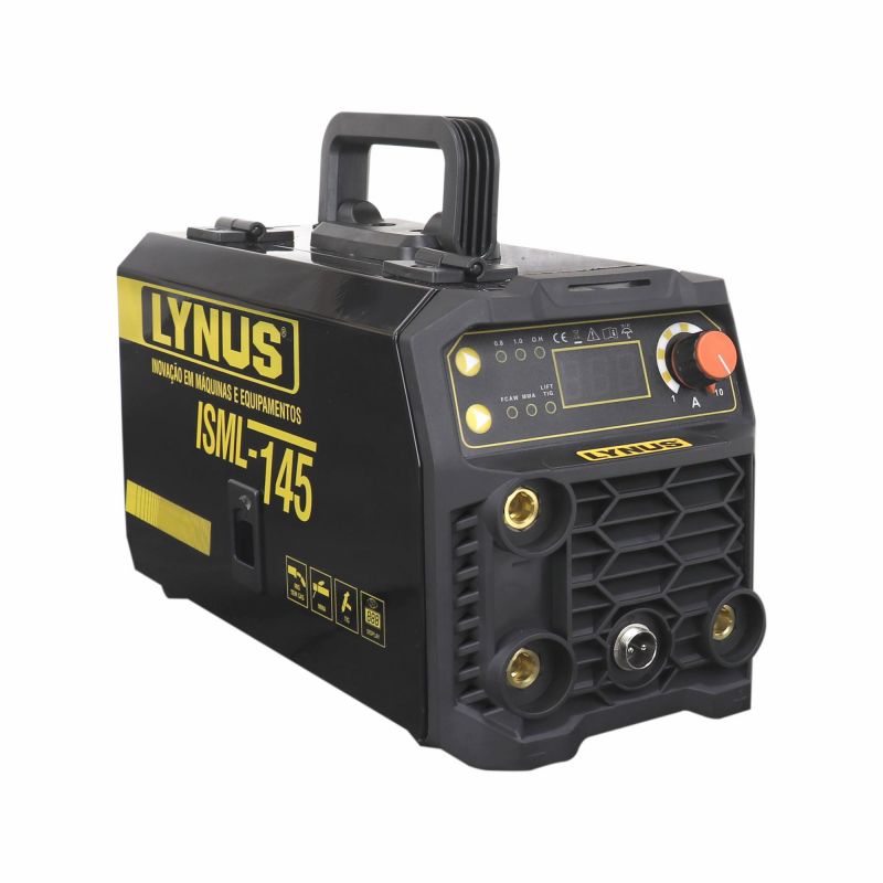 INVERSORA DE SOLDA MULTIPROCESSOS ISML-145 220V LYNUS - 000000550