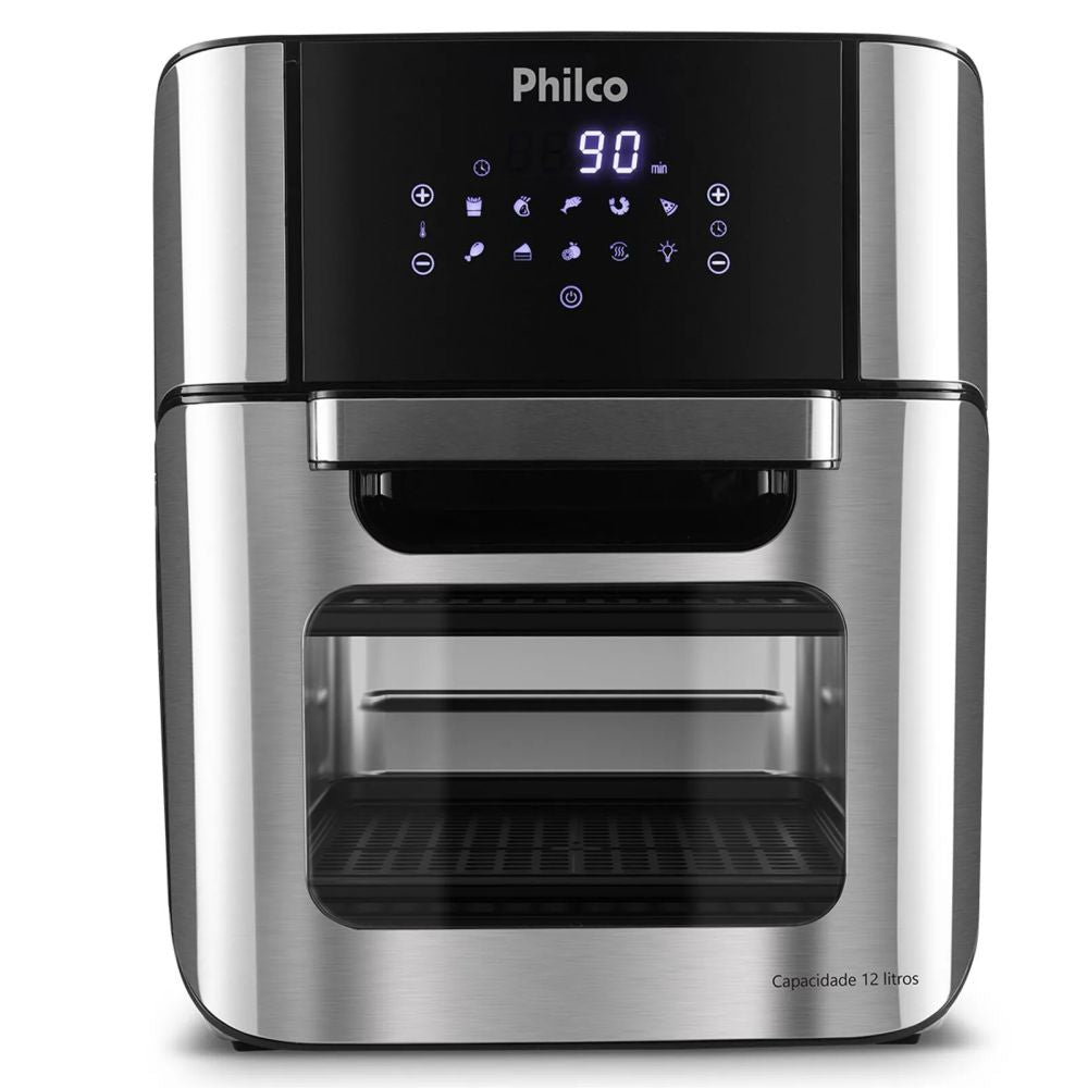 Air Fryer Oven Philco 12L 1800W 4 em 1 - 127V PFR2200