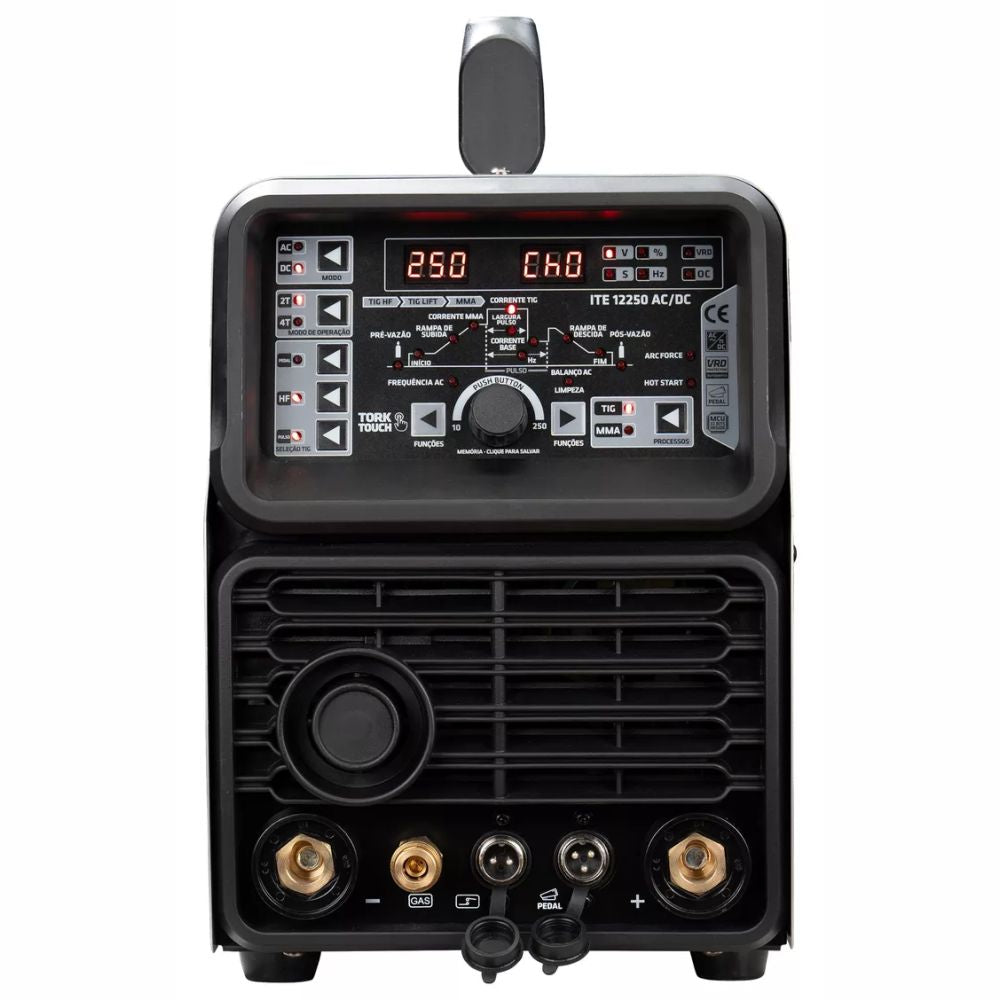 Máquina Solda Inversora Mma Tig Acdc 250 Amperes - Tork