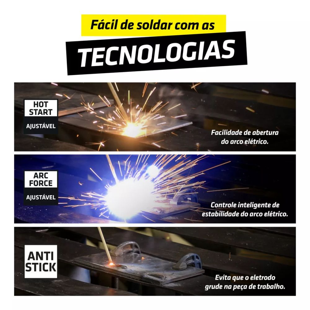 Máquina De Solda 500a cabeçote Externo Tork IMES-10500-PFC