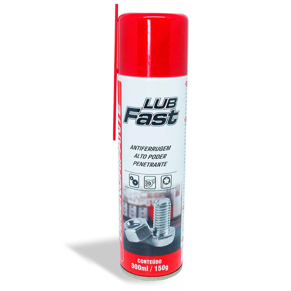 Kit Desengripante Spray 300ml 12 Unidades Te0001161 Lub Fast