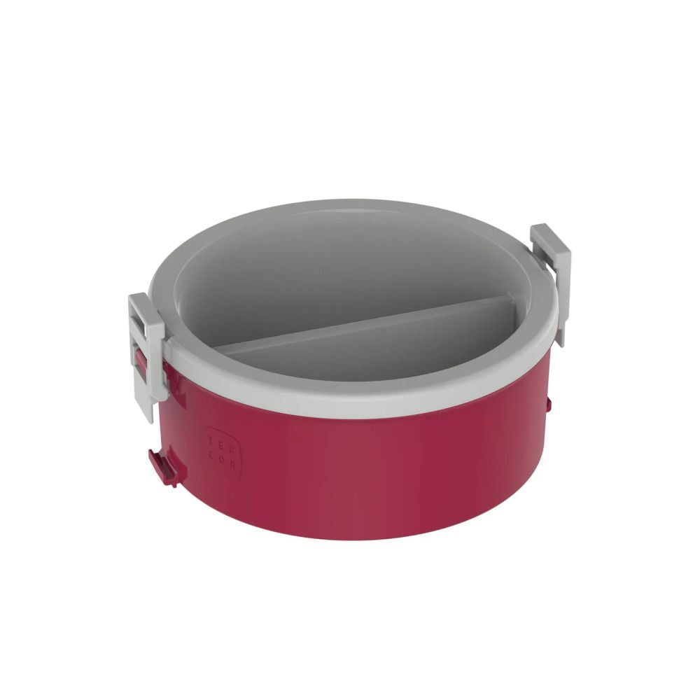 Conjunto Marmita Térmica 5 Un 1,5L Vermelho Tekcor Soprano