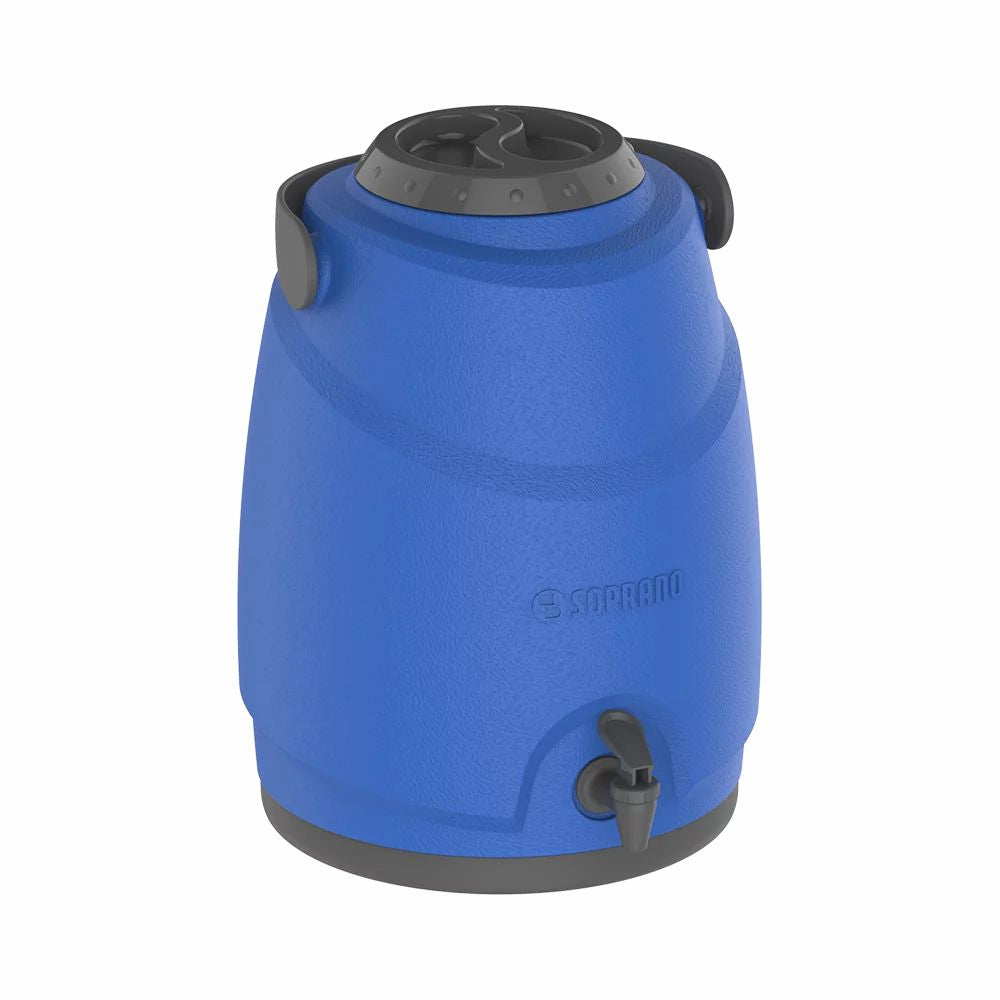 Botijão Isotérmico com Torneira 12 Litros Azul Aspen Soprano