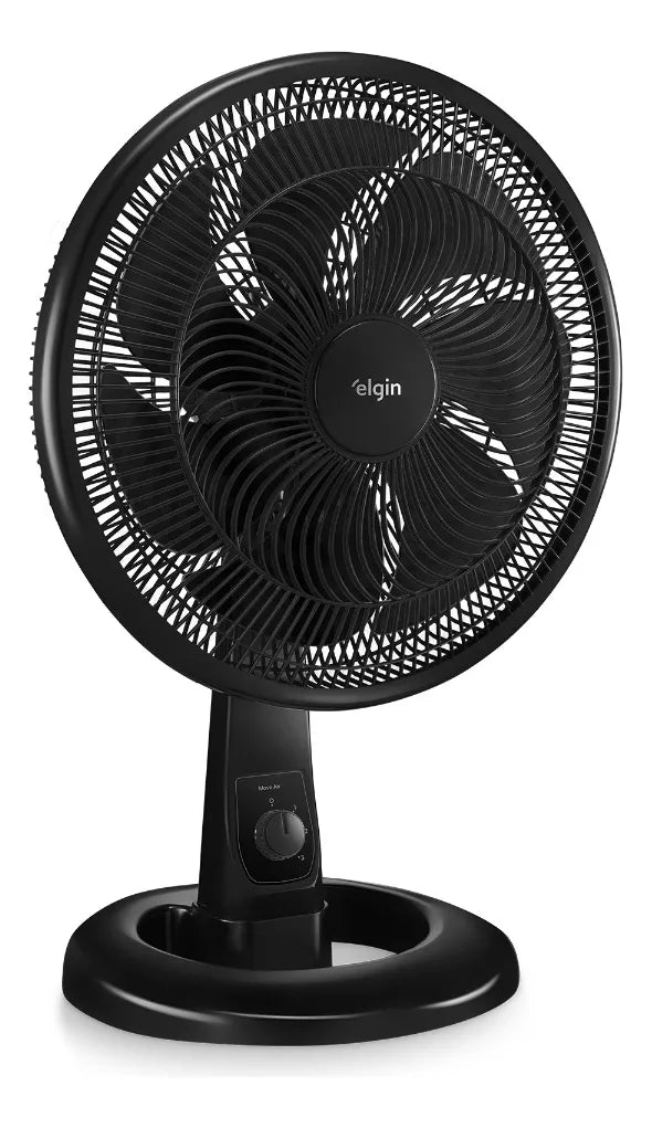 Ventilador de Mesa Elgin Breeze Air Preto 40cm 7 Pás 110V
