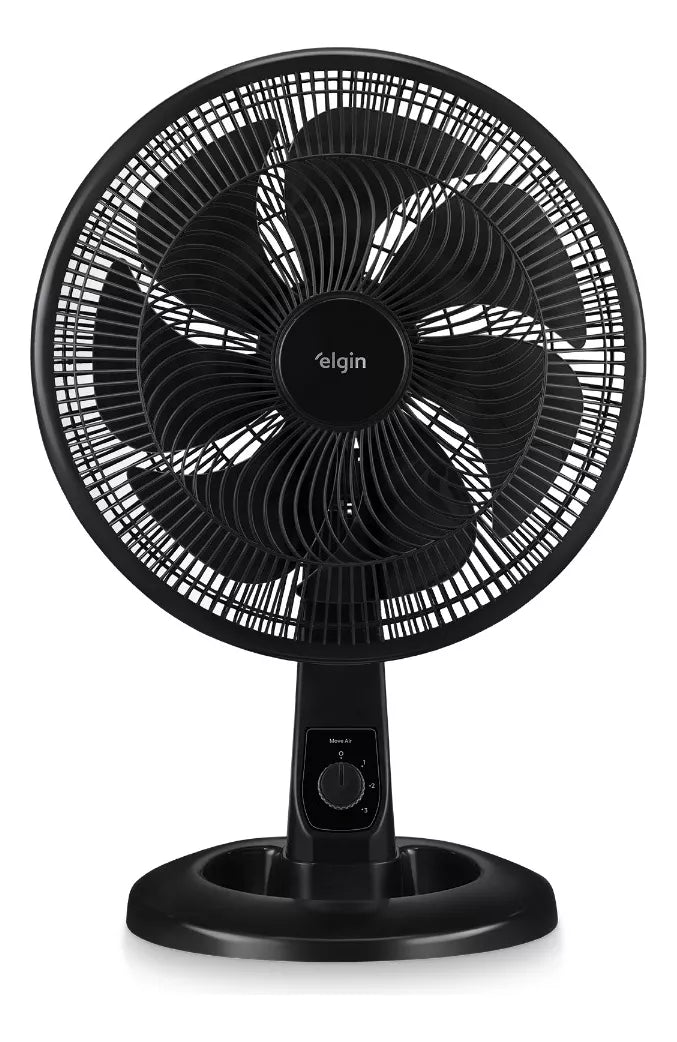 Ventilador de Mesa Elgin Breeze Air Preto 40cm 7 Pás 110V