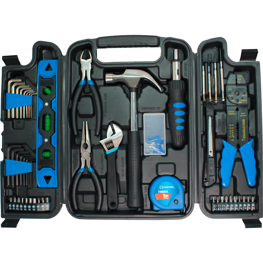 Kit Ferramentas 130 Peças com Maleta 10630 Bremen