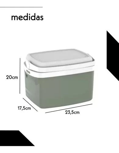 CAIXA TERMICA 5L FIG GREEN SOPRANO