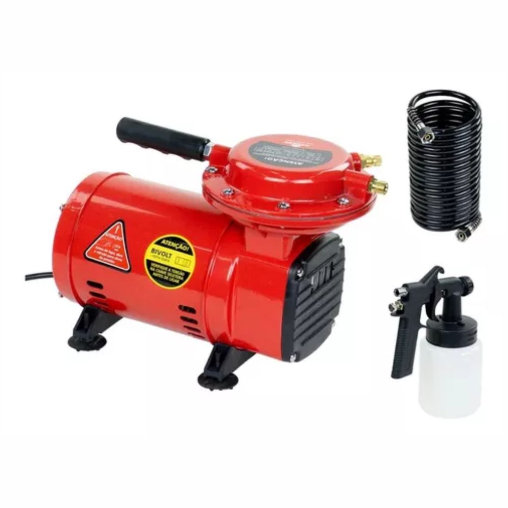 Compressor de Ar Direto 2.8 Bar 1/3 HP Bivolt 371629 Worker