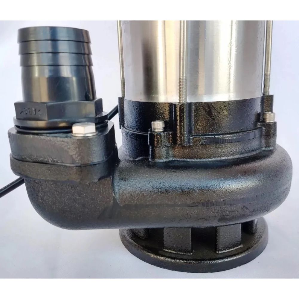 Bomba Submersa Limpa Fossa Aço Inox 1hp 750w 220v Worker
