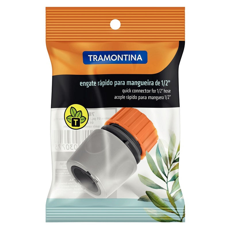 Engate Rápido em Plástico para Mangueira 1/2 Tramontina