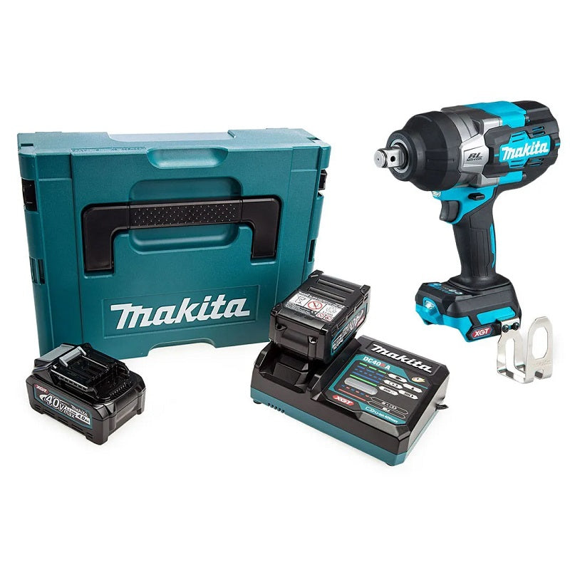 Chave de Impacto 3/4 Pol a Bateria 40V TW001GM201 - Makita
