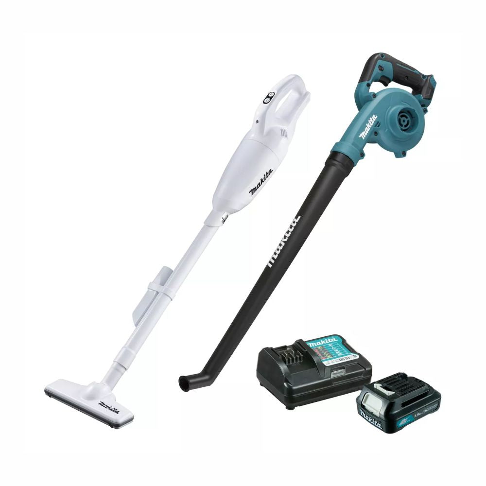Combo Aspirador De Pó E Soprador A Bateria Clx248 Makita