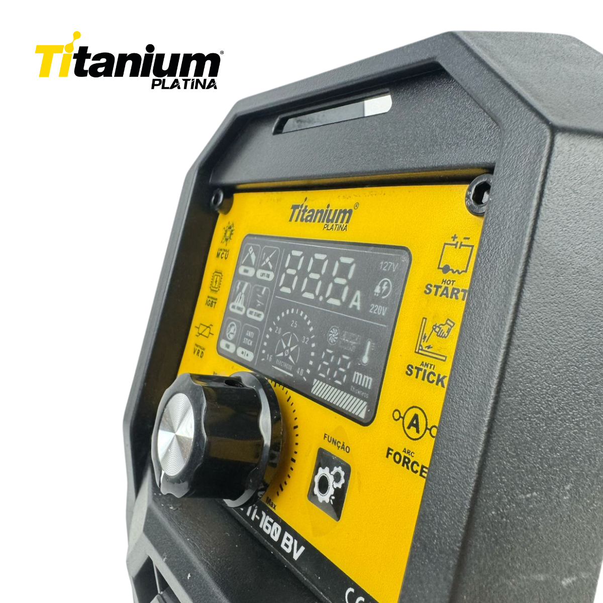 MÁQUINA INVERSORA DE SOLDA ARCLITE TI160 BV 08419 TITANIUM