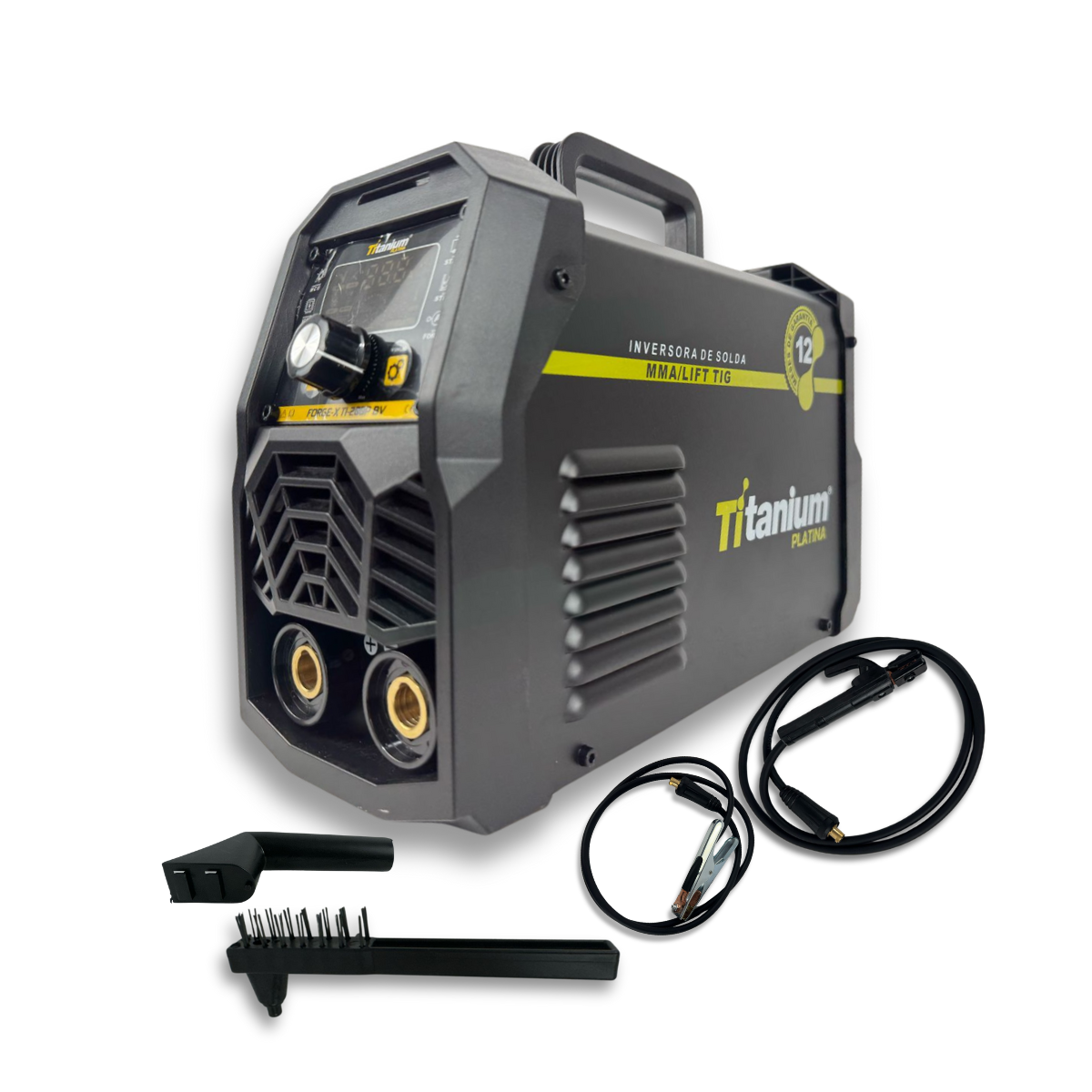 MÁQUINA INVERSORA DE SOLDA FORGE-X TI200P BV 08422 TITANIUM