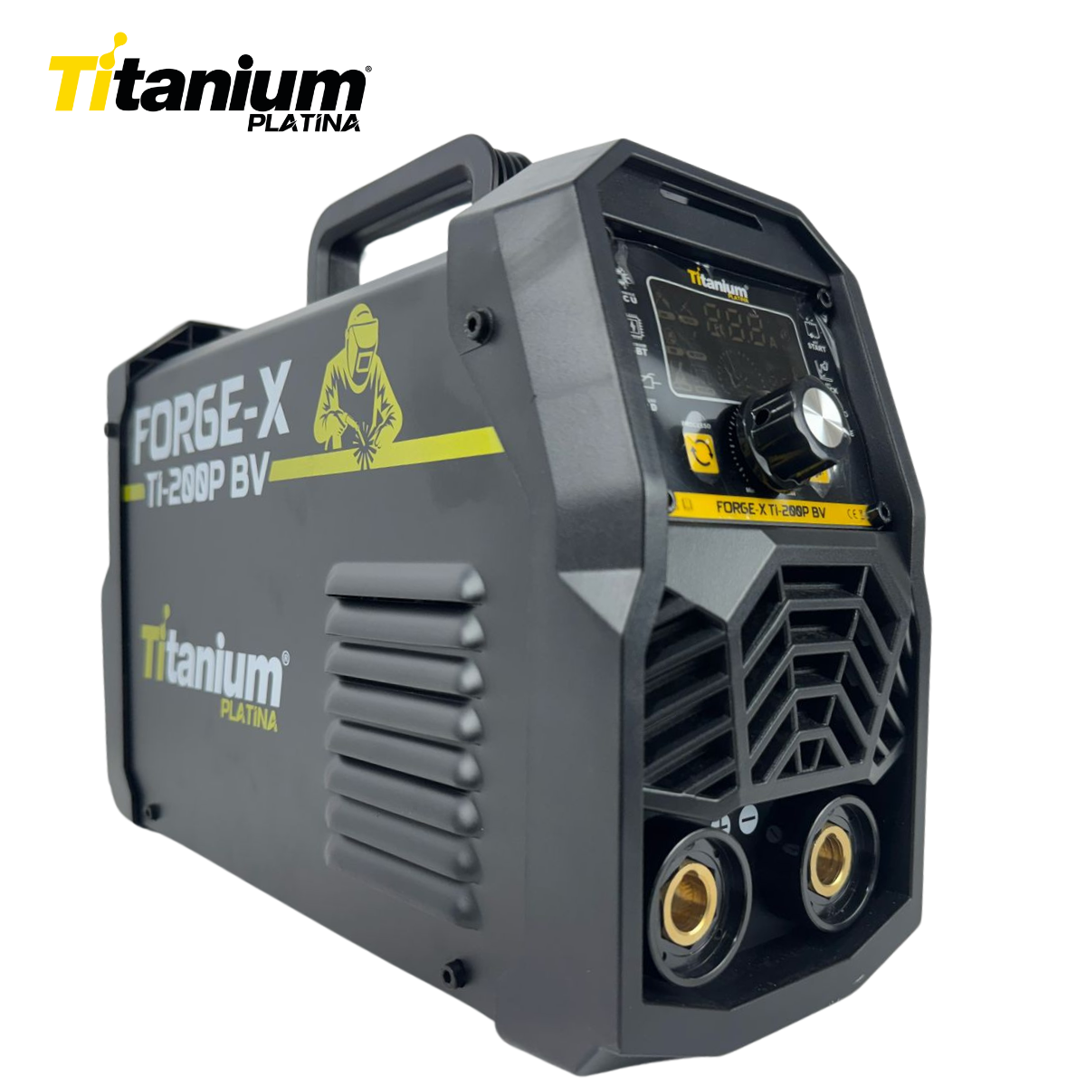 MÁQUINA INVERSORA DE SOLDA FORGE-X TI200P BV 08422 TITANIUM