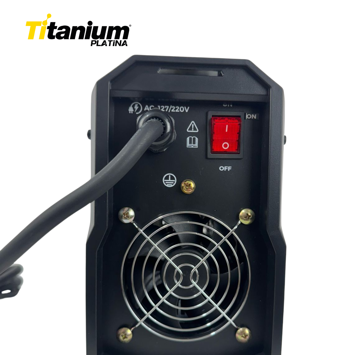 MÁQUINA INVERSORA DE SOLDA FORGE-X TI200P BV 08422 TITANIUM