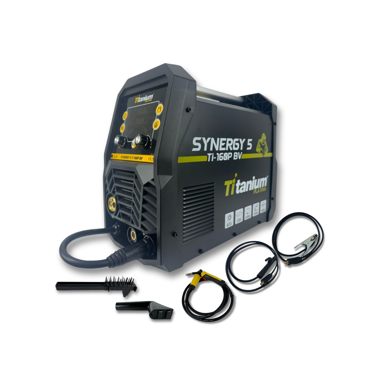 INVERSORA DE SOLDA SYNERGY 5 TI160P BV 08423 TITANIUM