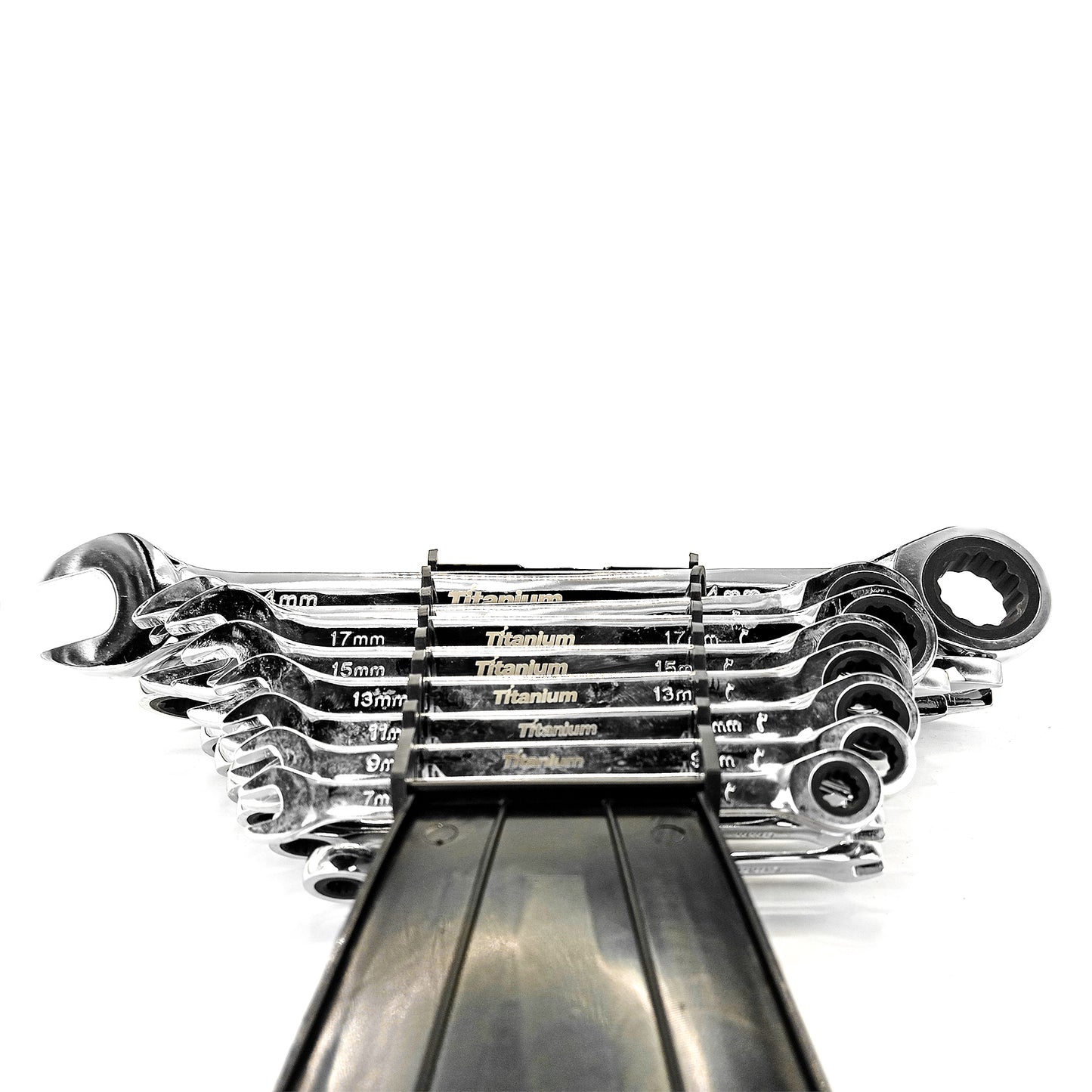 Kit Chave Combinadas com Catraca 16 Peças 08381 - Titanium